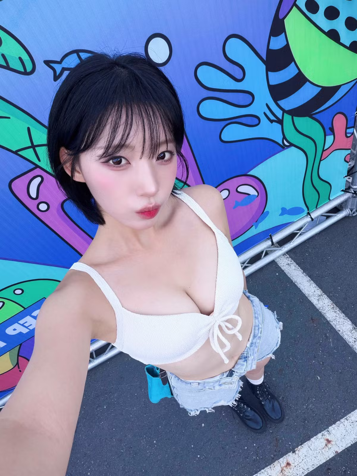 워터밤 뜬 하지원 치어리더 - 인벤 인기글 이미지 8 - 밈카세
