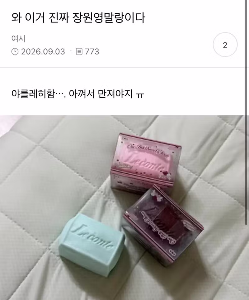 밤티 반대말이 장원영이라는 밈 - 인스티즈 인기글 이미지 8 - 밈카세