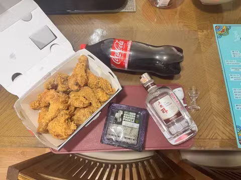 불금 연휴에 치킨이랑 고량주 조합 - 클리앙 인기글 이미지 3 - 밈카세