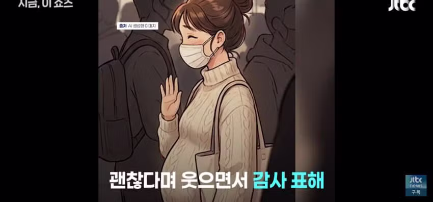 임신부에게 만 원 쥐여준 1호선 할머니 - 에토랜드 인기글 이미지 5 - 밈카세