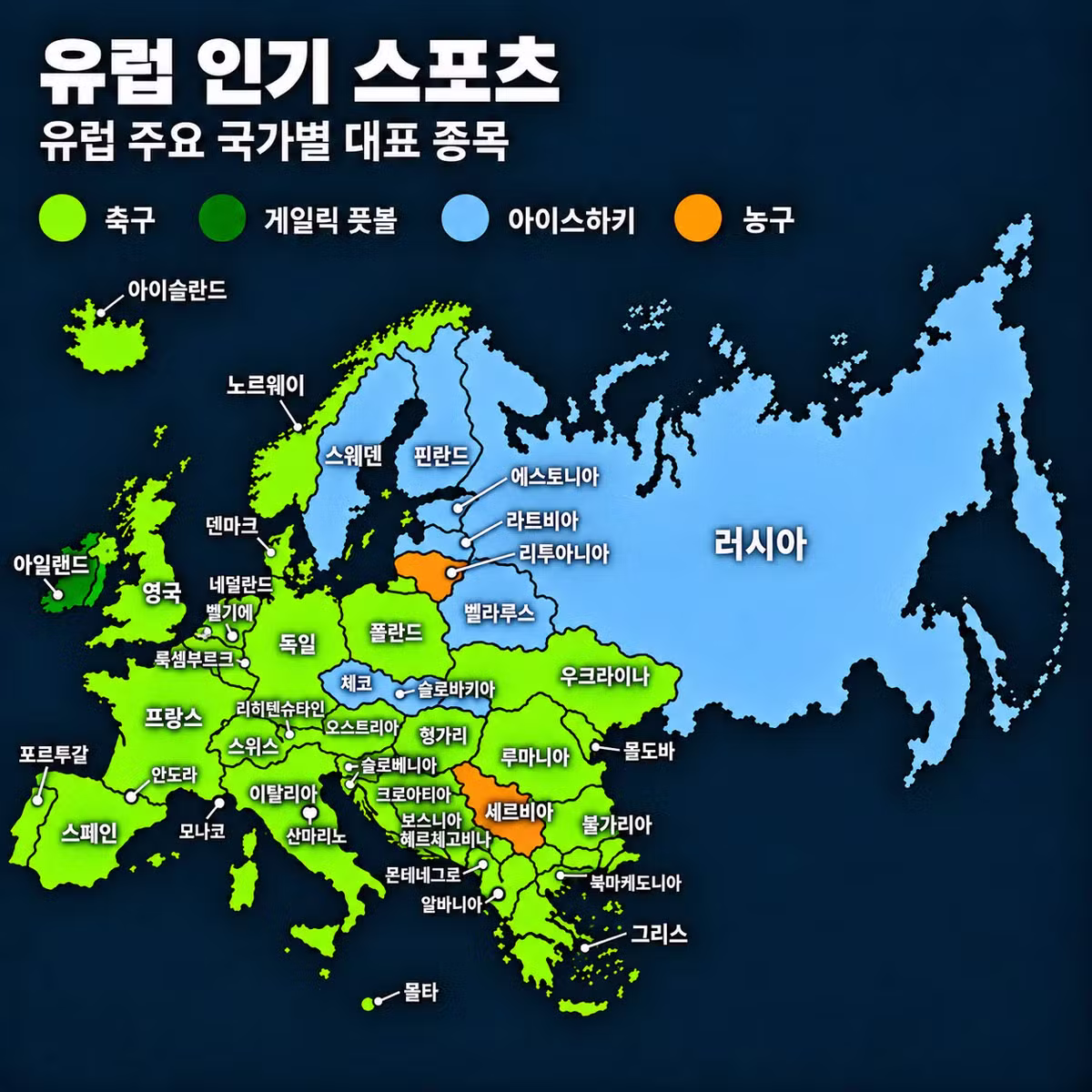 나라별 최고 인기 스포츠 정리 - 디시인사이드 인기글 이미지 10 - 밈카세