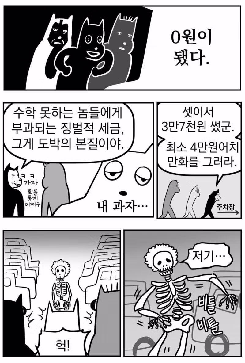 강원랜드 가본 후기 만화 - 디시인사이드 인기글 이미지 12 - 밈카세