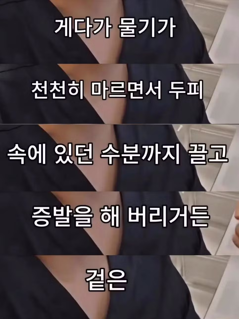 머리 안 말리면 탈모 온다는 말의 진실 - 개드립 인기글 이미지 3 - 밈카세