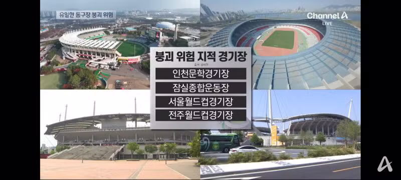 고척돔·문학·잠실 등 주요 경기장 붕괴 우려 - 클리앙 인기글 이미지 10 - 밈카세