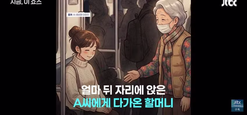임신부에게 만 원 쥐여준 1호선 할머니 - 에토랜드 인기글 이미지 7 - 밈카세
