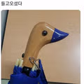 전설의 그 우산을 들고온 회사 팀원