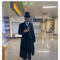 친구 결혼식이라서 풀착장한 사람