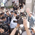 서문시장 방문중인 김부겸 후보