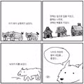 아기 돼지 삼형제의 집을 본 늑대의 반응