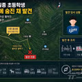 실종되었던 초등학생의 시신 발견 위치