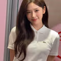 아이브 안유진 라코스테 팝업 스토어 방문 사진