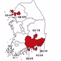 전국 투표용지 부족 현황 시각화 자료