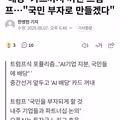 트럼프의 AI 지분 국가 인수 논란