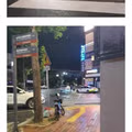 불법주차 하려고 번호판을 가린 운전자