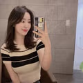 엄마의 응원을 받아 올린 비키니 사진