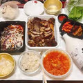 텃밭에 약 뿌리고 고기 먹는 힐링 일상