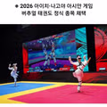 최근 화제가 된 태권도 경기 모습
