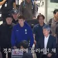 홍명보 감독과 조현우 선수가 함께 입장한 이유