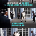 싱가포르의 실제 태형 집행 모습