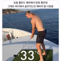 바다에서 골프 치다 논란이 된 홀란드